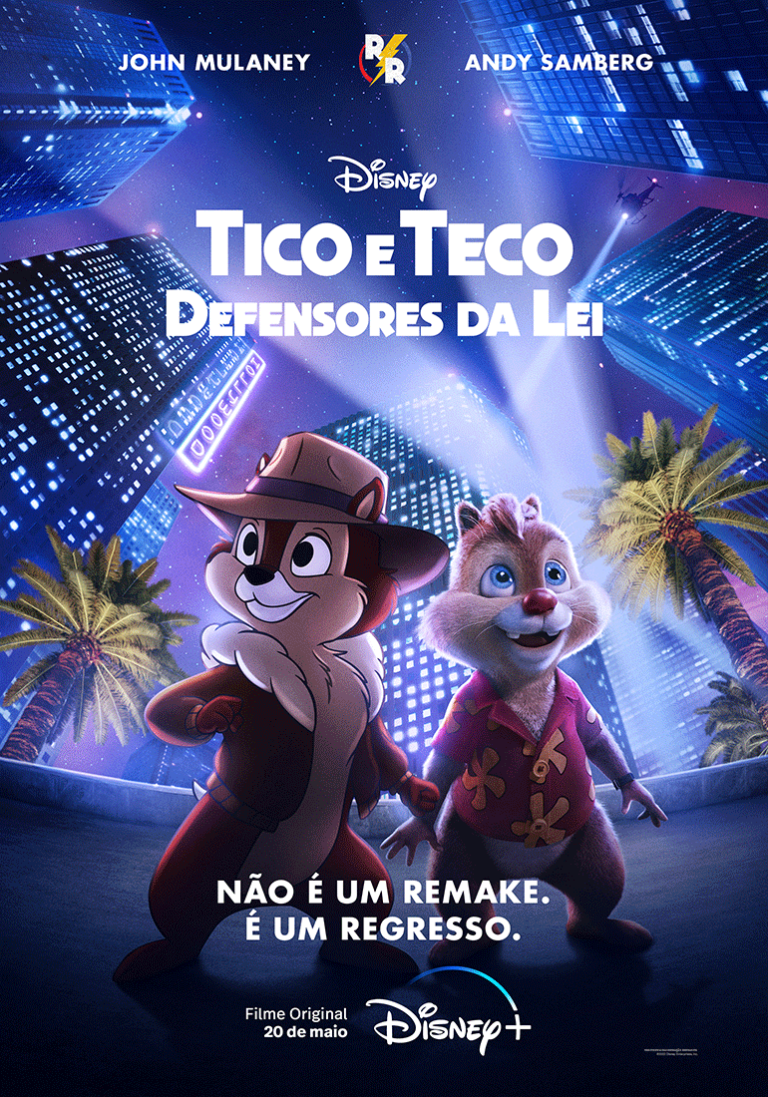 Tico e Teco se reencontram após a fama em novo trailer do longa Defensores da Lei NerdBunker