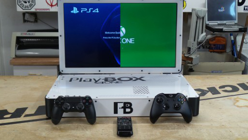 Esse cara criou um PS4, Xbox One e Smart TV no mesmo 'console'