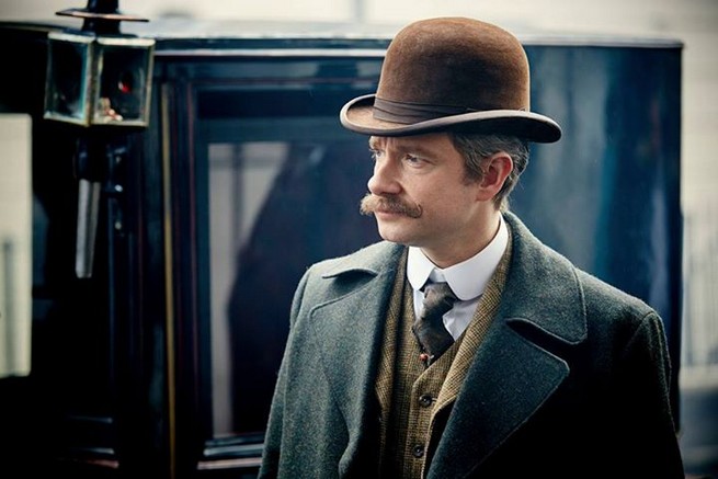 Confira novas imagens do episódio especial de Sherlock