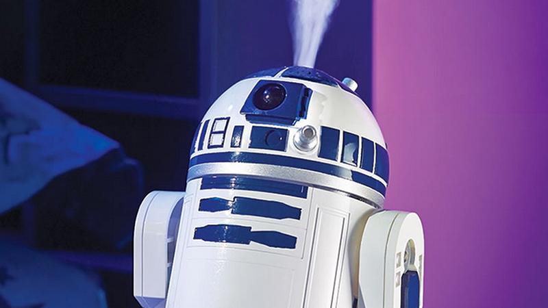 Este umidificador de R2-D2 parece furioso