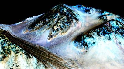 NASA encontra evidências de água em estado líquido na superfície de Marte