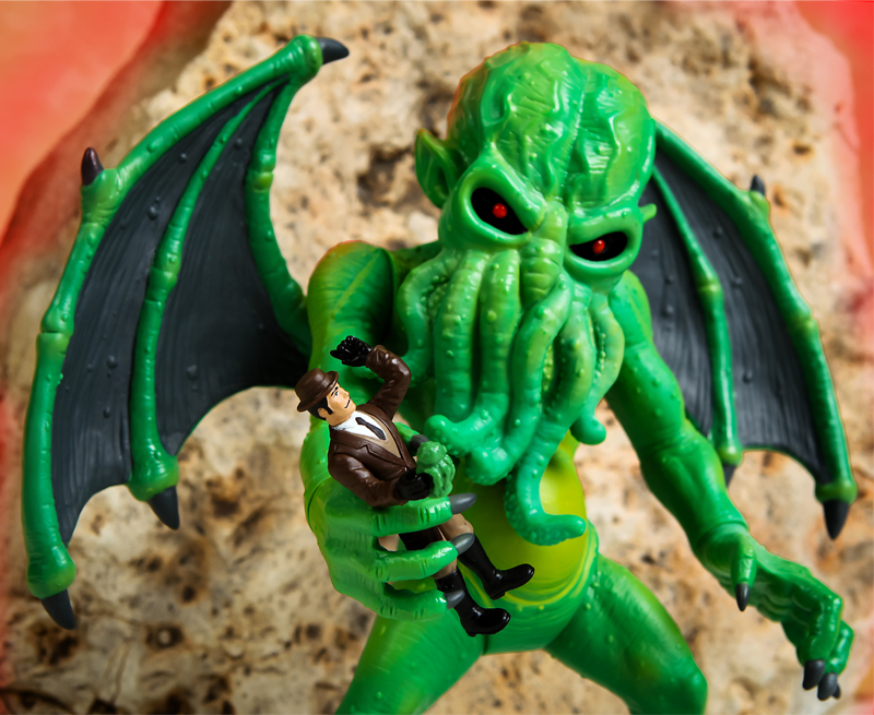 Prepare-se para dominar o mundo da imaginação com esse action figure do Cthulhu