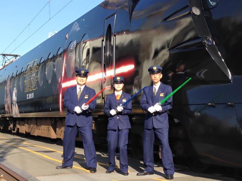 Japão inaugura trem temático de Star Wars