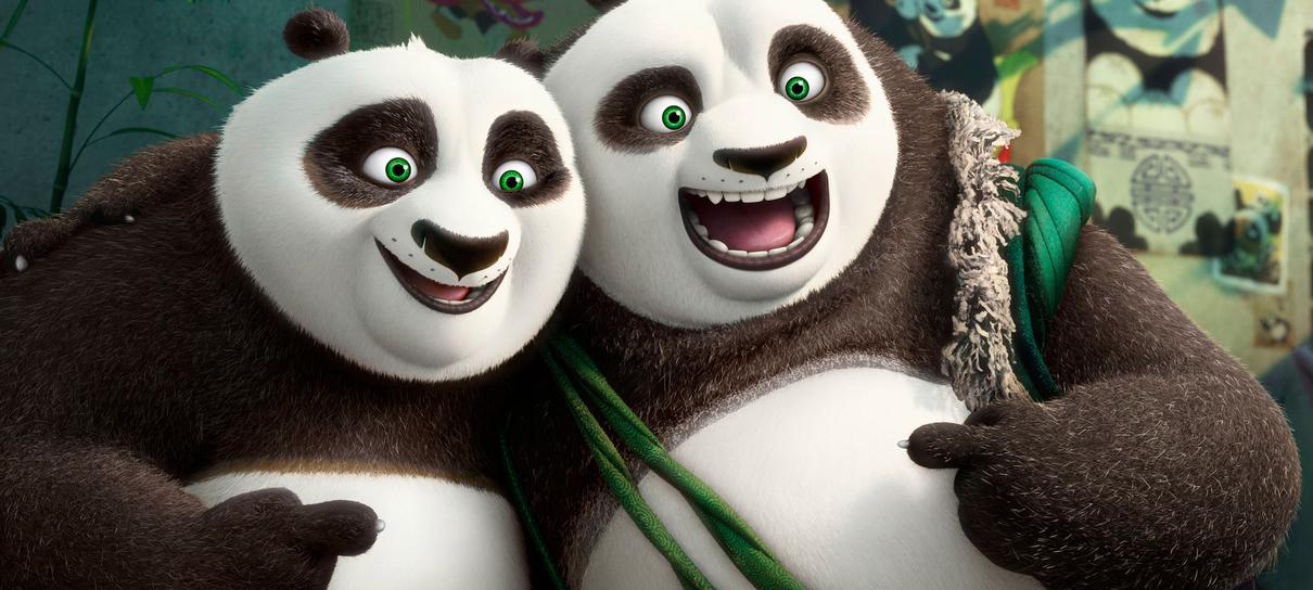 Trecho de Kung Fu Panda 3 mostra que o talento de Po para o desastre é herança de família