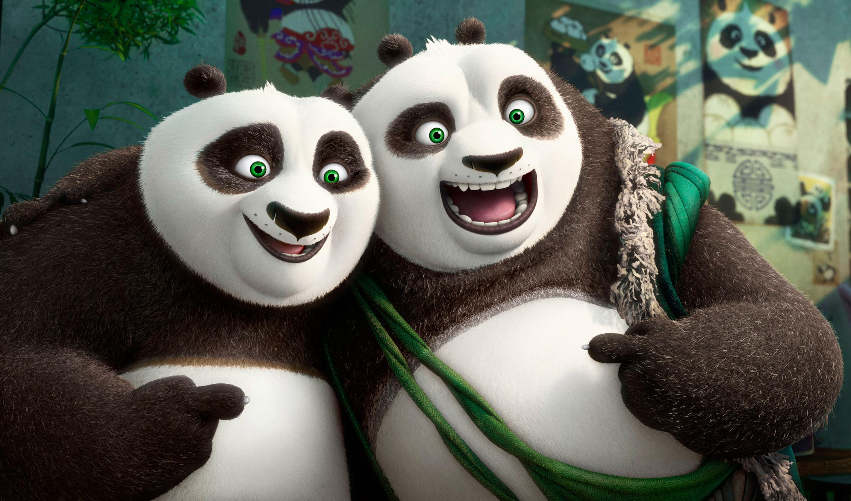 Trecho de Kung Fu Panda 3 mostra que o talento de Po para o desastre é herança de família