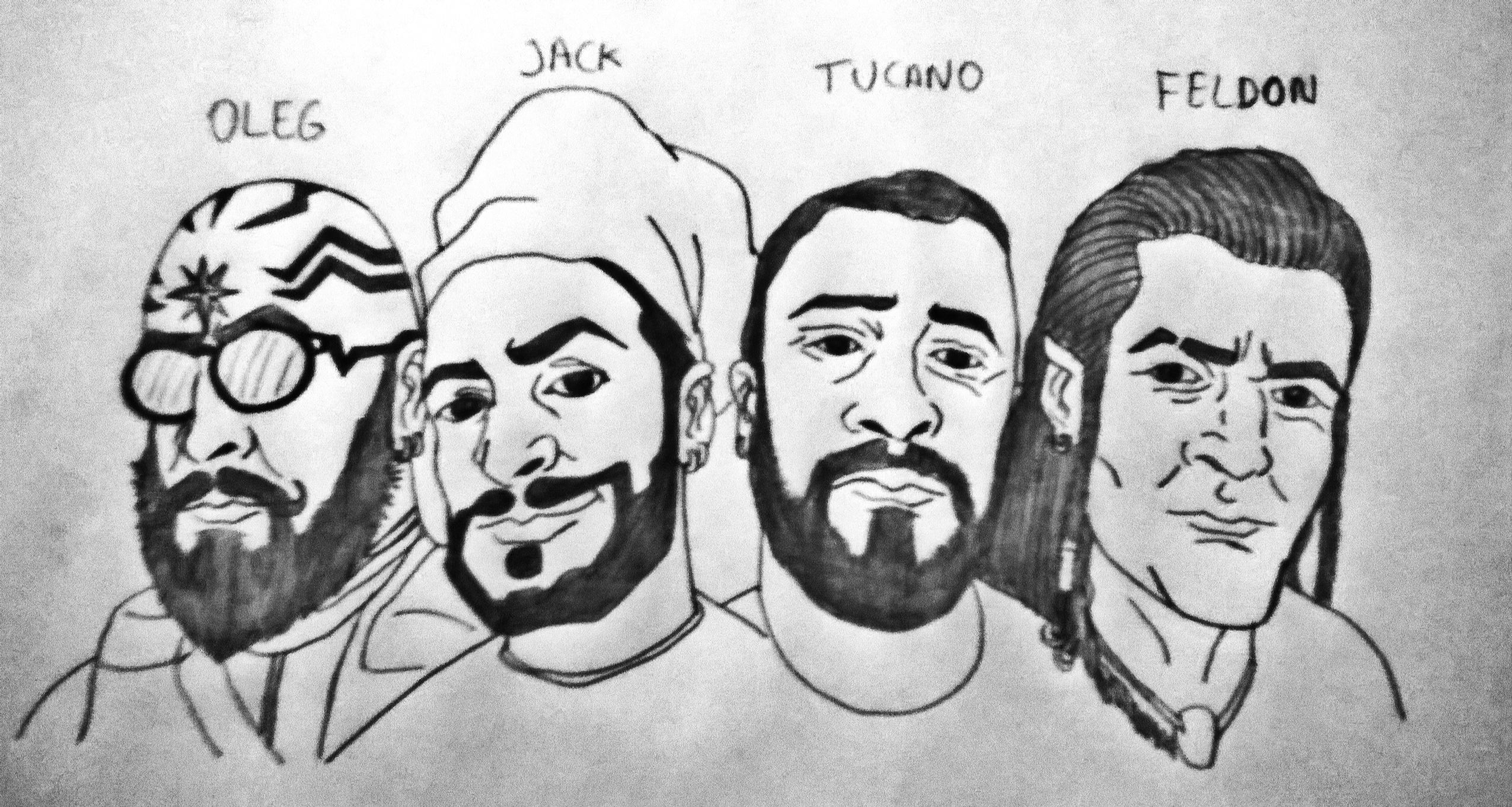 As 4 faces do Fernando Russel por Adeandros Esdras