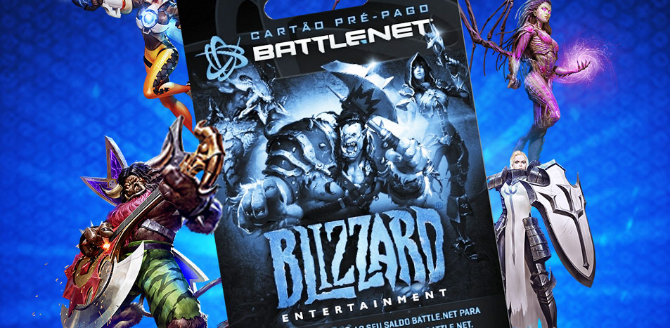 Battle.net da Blizzard inicia venda de cartões pré-pagos no Brasil