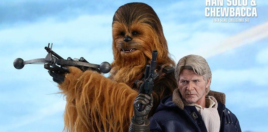 Star Wars - O Despertar da Força | Hot Toys anuncia figuras de luxo de Han Solo e Chewbacca