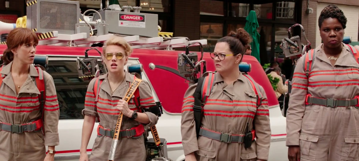 Caça-Fantasmas | Veja o vídeo de bastidores e erros de gravação