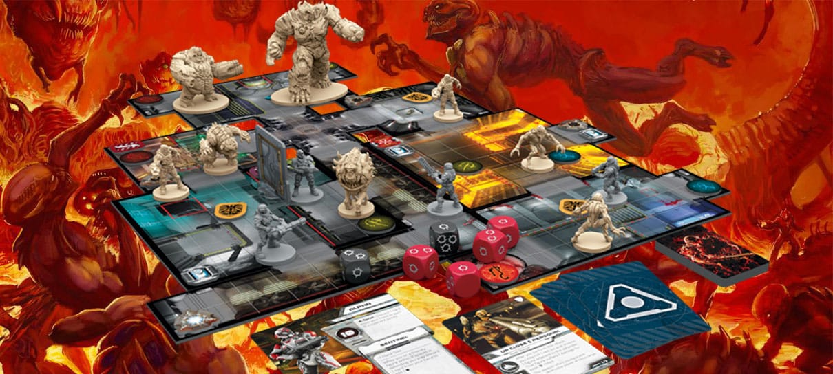 Doom vai virar jogo de tabuleiro