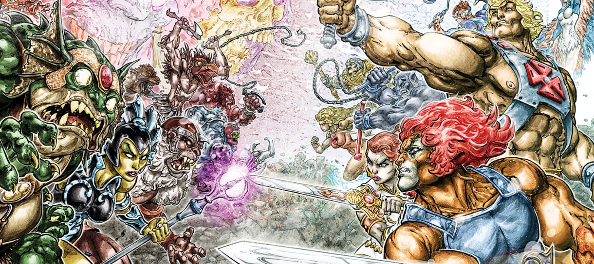 He-Man se une aos Thundercats em crossover da DC