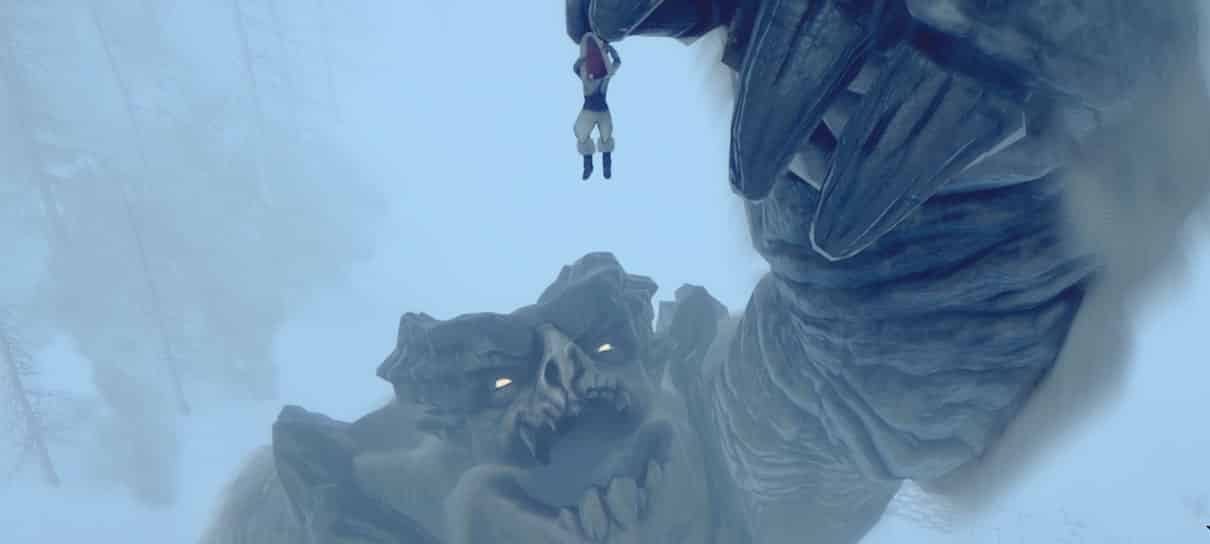 Inspirado em Shadow of the Colossus, Prey for the Gods atinge meta no Kickstarter