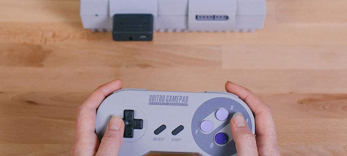 Agora é possível jogar Super Nintendo com controle sem fio