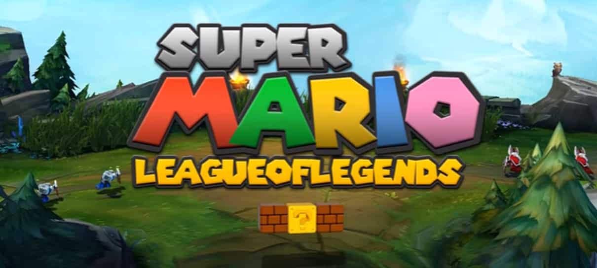 Vídeo mistura Super Mario com League of Legends