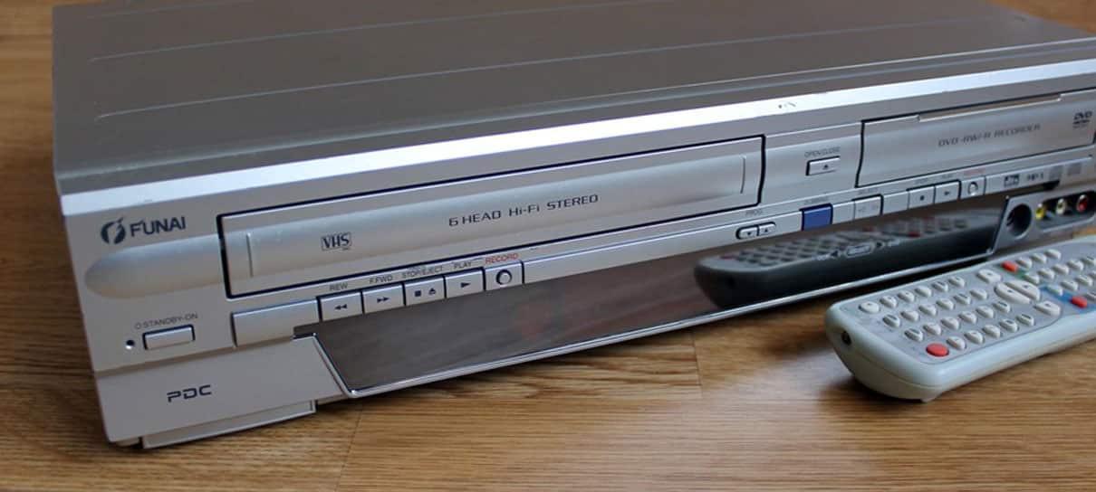 O fim do VHS: Empresa japonesa vai parar produção de aparelhos esse mês