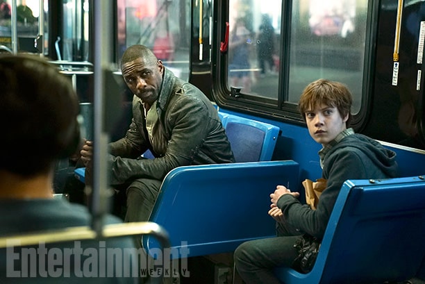 The Dark Tower (2017) Idris Elba (L) and Tom Taylor