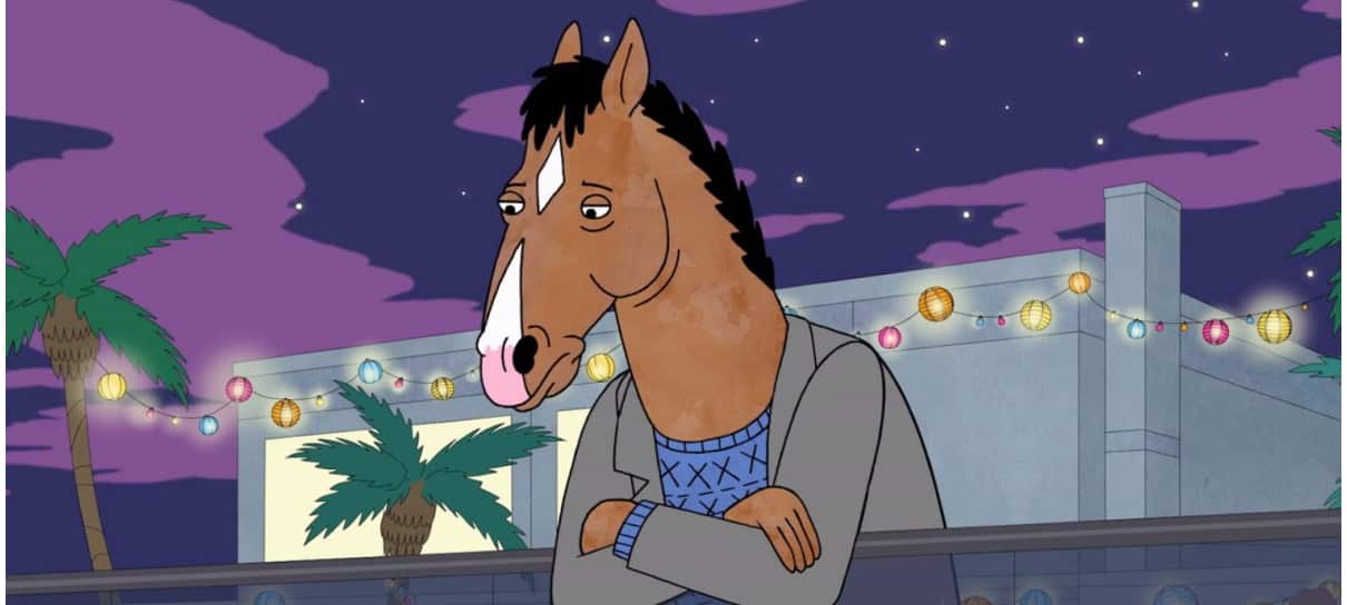 BoJack Horseman | Pôster da terceira temporada tira sarro de personagens famosos da TV