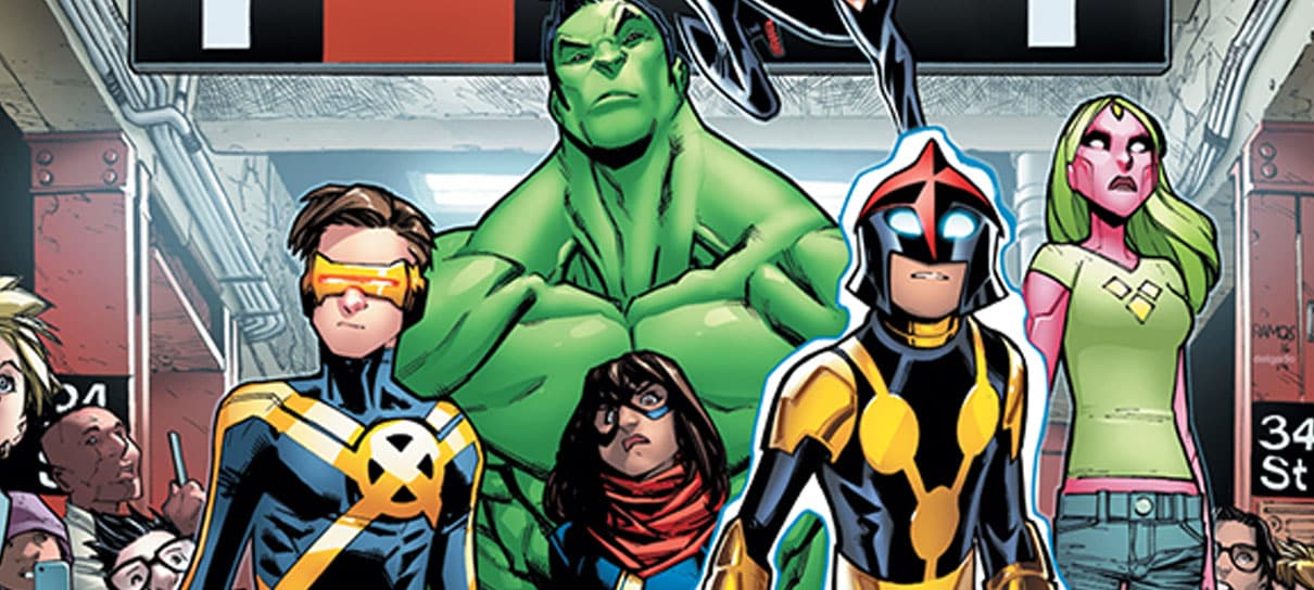 Champions | HQ de time adolescente da Marvel ganha capas
