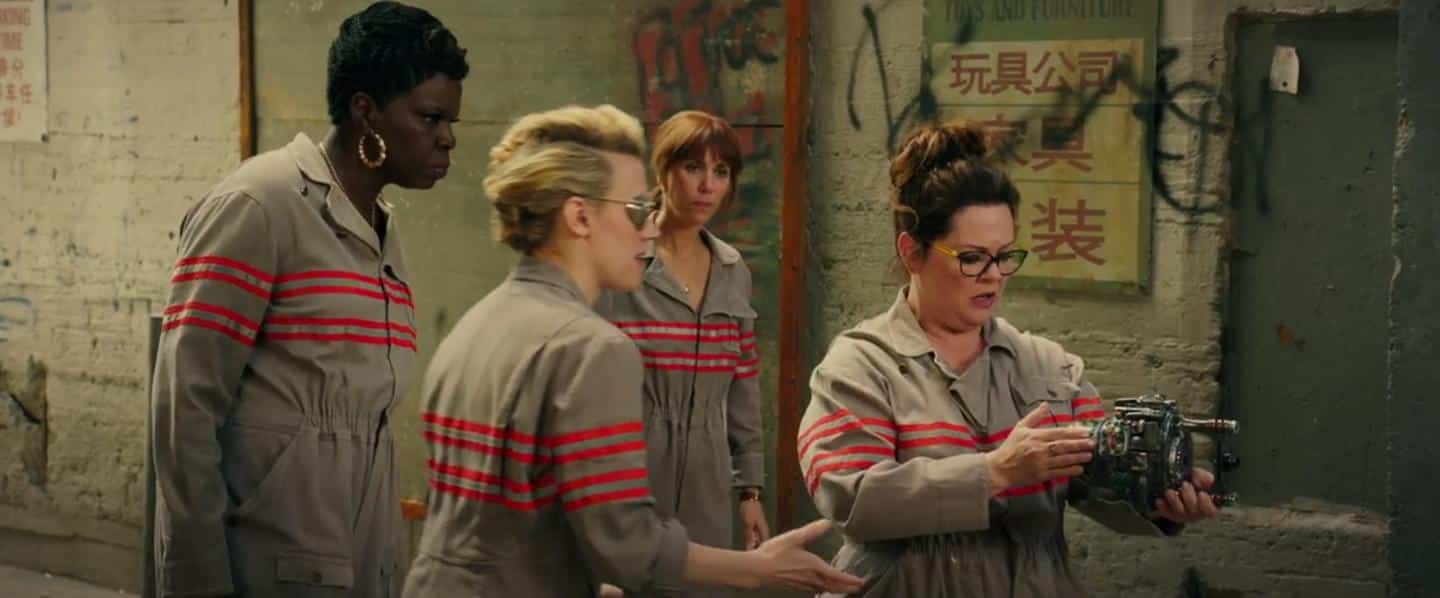 Caça-Fantasmas testam seus equipamentos em novo trecho do filme