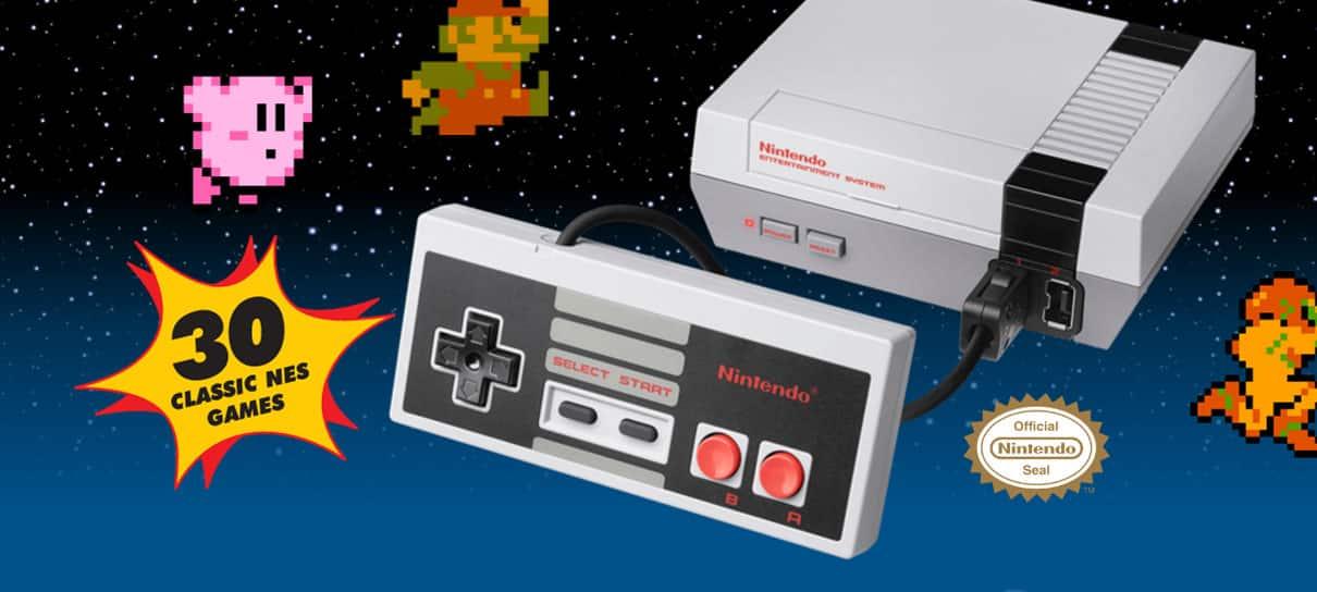 Nintendo não planeja lançar jogos adicionais para o Mini NES