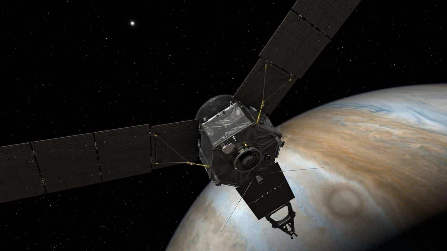 Sonda Juno entrará na órbita de Jupiter em algumas horas