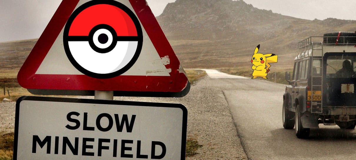 Pokémon Go | Minas terrestres são risco real na Bósnia