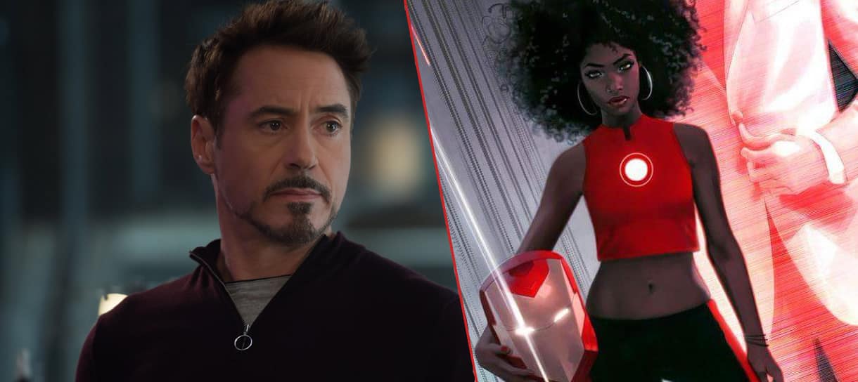 Robert Downey Jr. apoia Riri Williams na armadura do Homem de Ferro