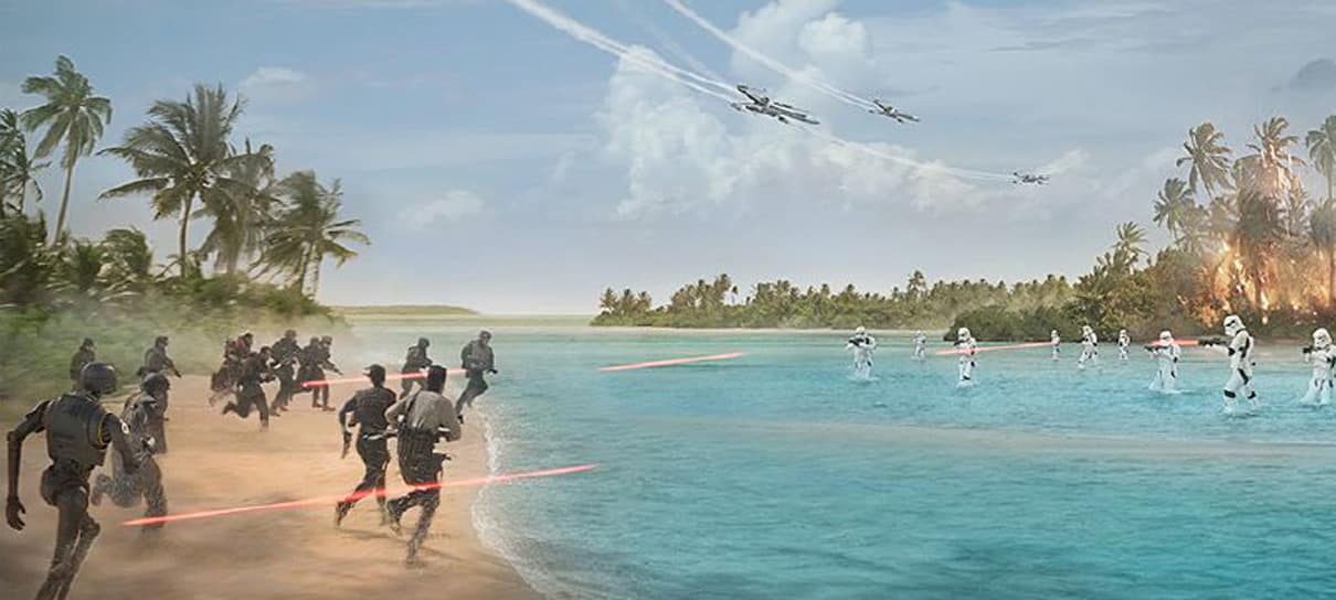 Rogue One: Uma História Star Wars | Estrela da Morte dá as caras no pôster do filme