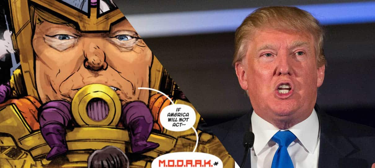 Donald Trump inspira vilão da Marvel