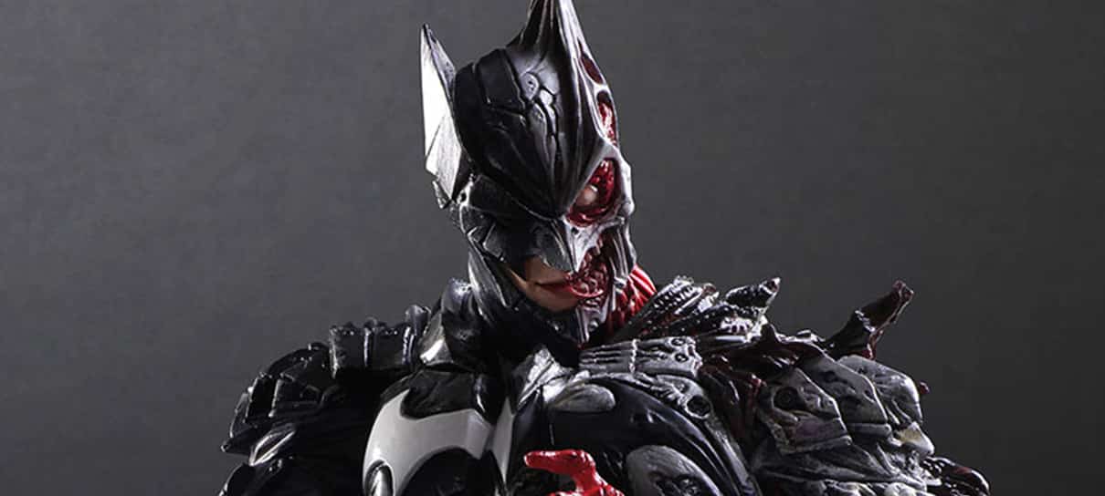 Action figure mistura o Batman e o Duas-Caras