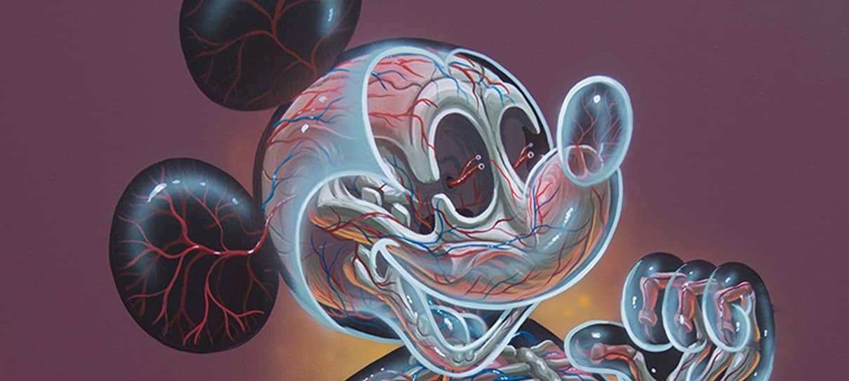 Artista disseca ícones da cultura pop em ilustrações