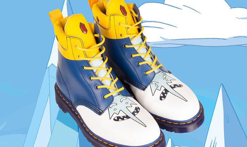 Hora de Aventura | Nova linha da Dr. Martens aquece até o coração do Rei Gelado