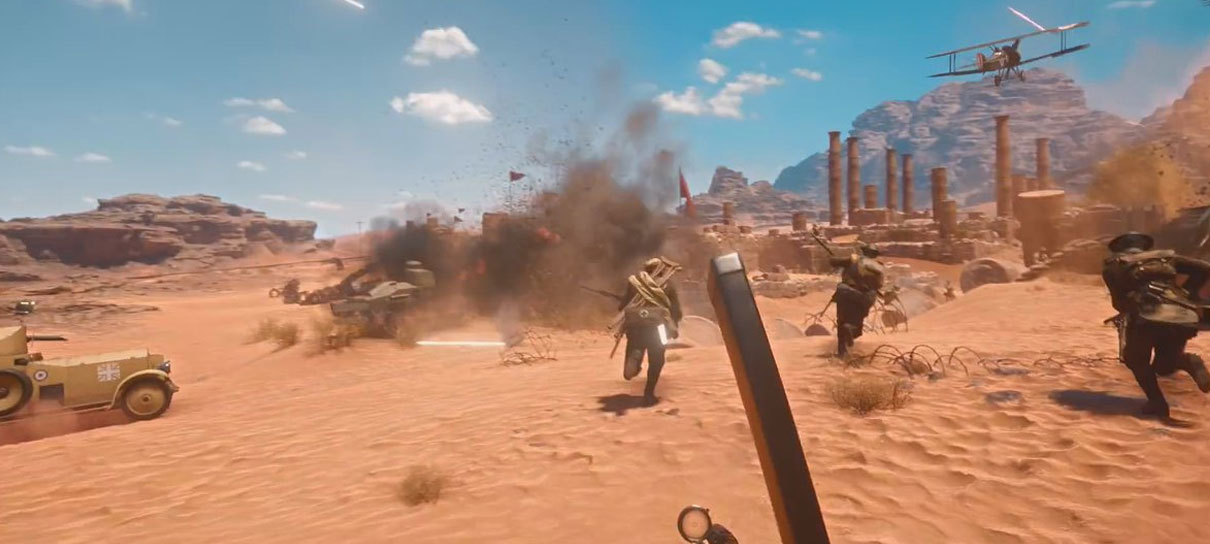 Battlefiled 1 | Batalhas no deserto são o foco em novo trailer