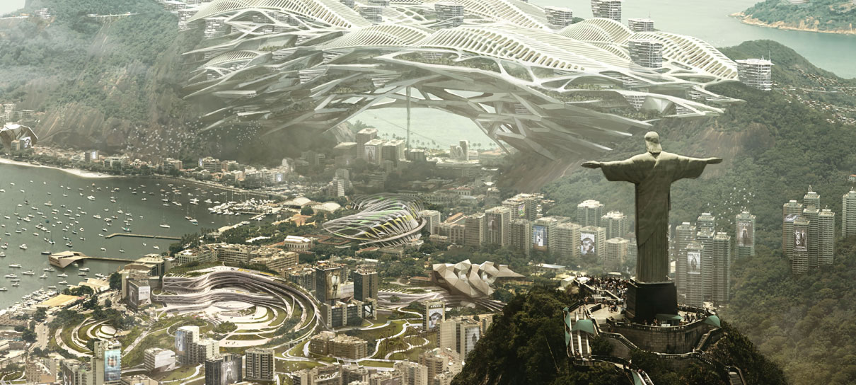 Deus Ex Mankind Divided | Artistas do jogo imaginam como seria o Rio de Janeiro em 2029