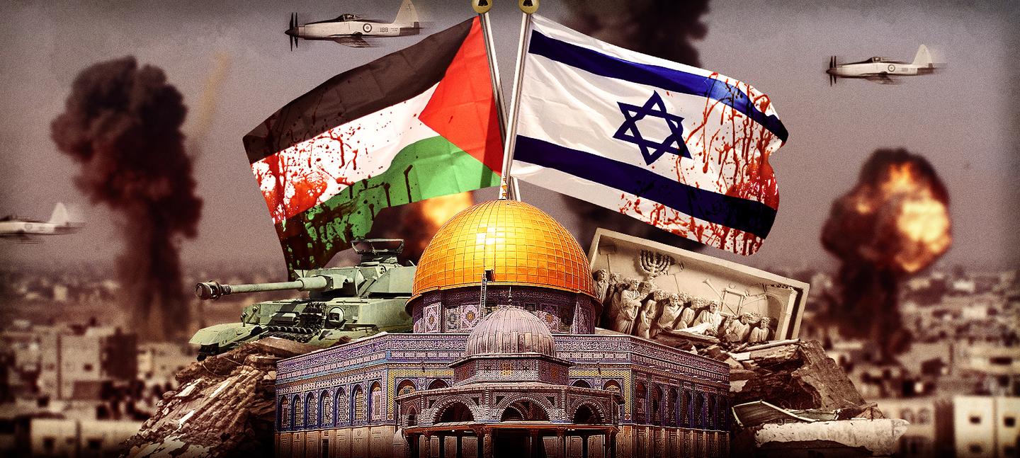 Capa do episódio A questão Israel e Palestina