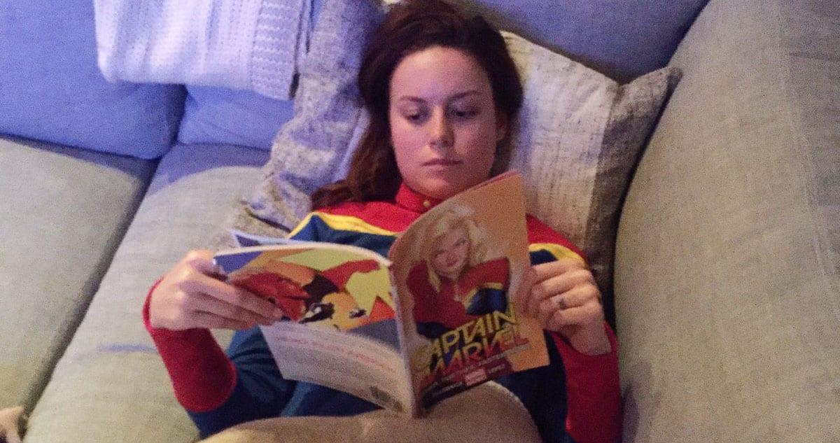 Capitã Marvel | Brie Larson compartilha foto vestida como a heroína