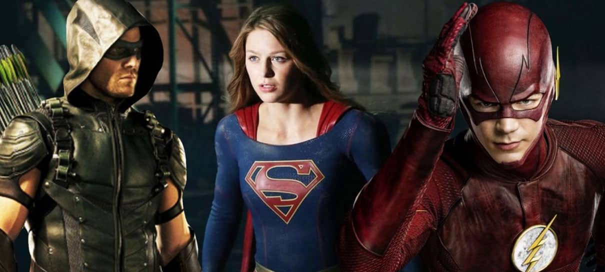 Stephen Amell publica foto do super crossover das séries da DC