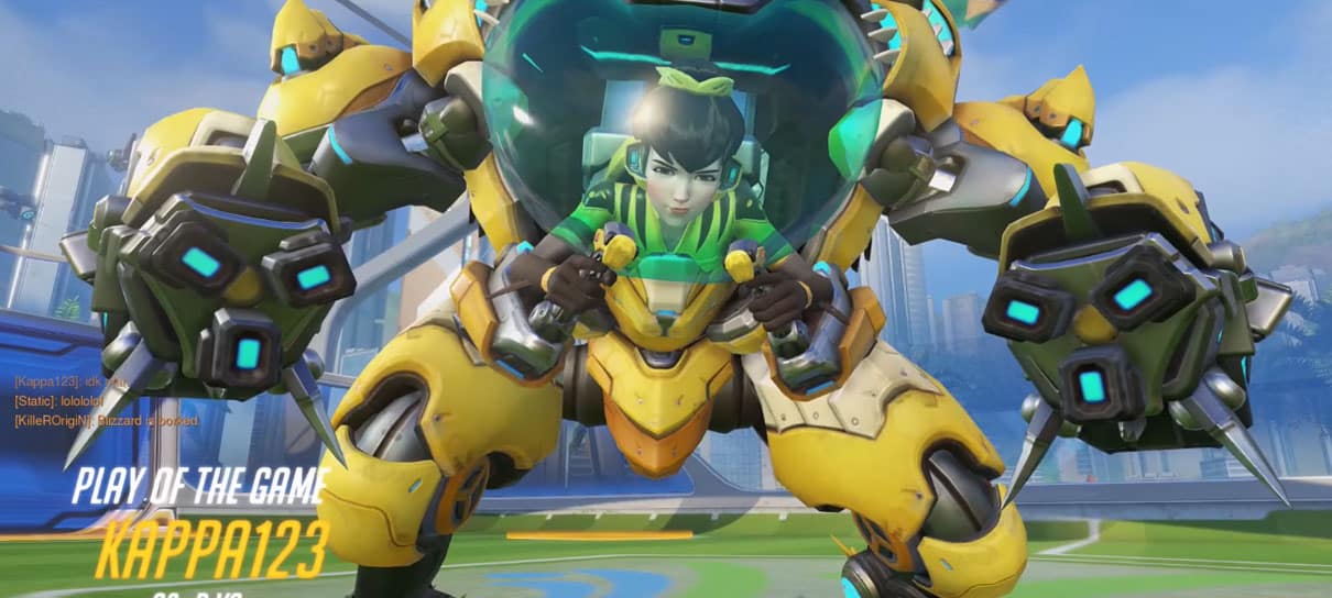 Overwatch | Falha faz D.Va aparecer em Lúciobol