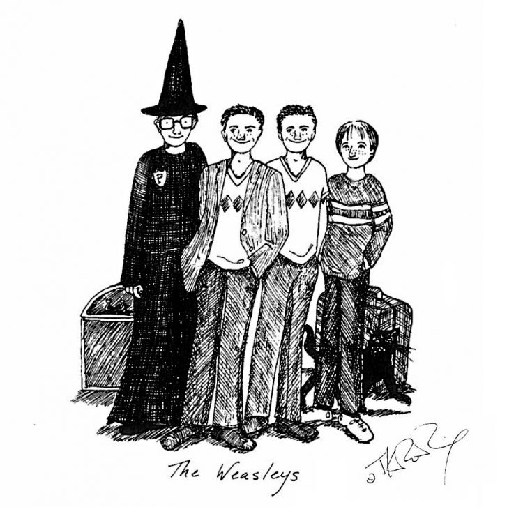 ilustrações harry potter