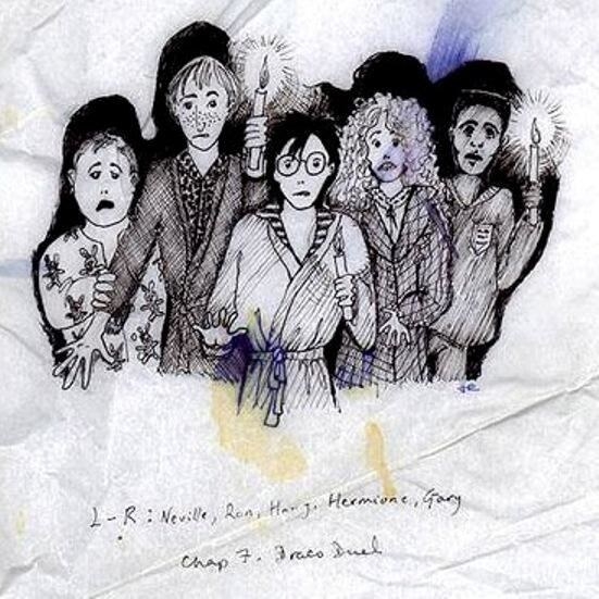 ilustrações harry potter