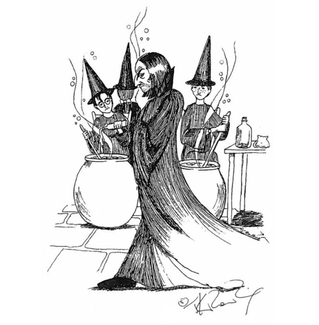 ilustrações harry potter
