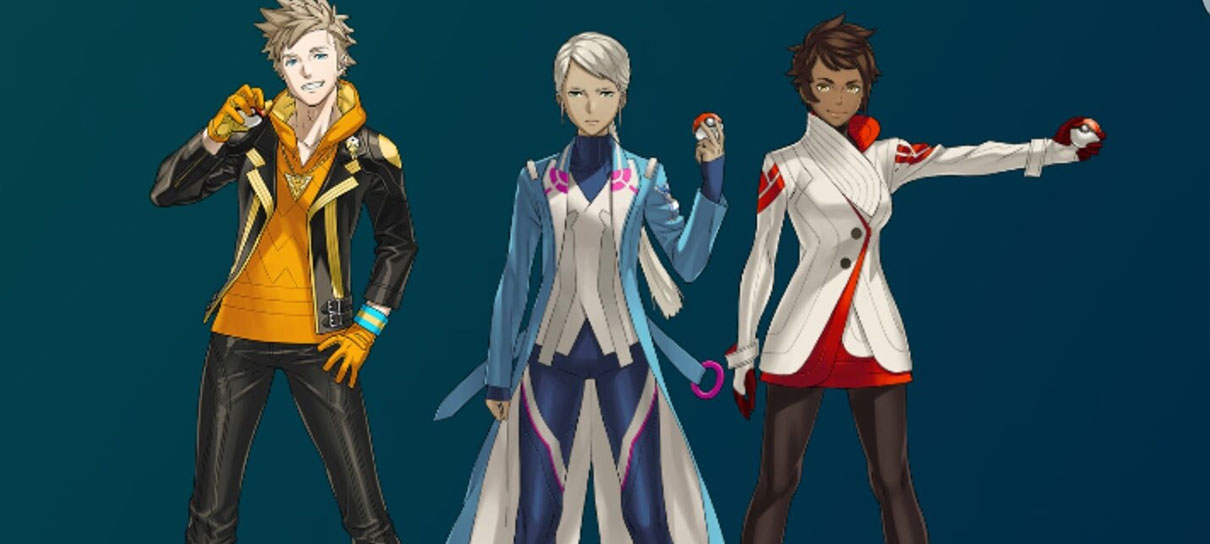 Pokémon GO | Atualização faz líderes dos times terem nova função