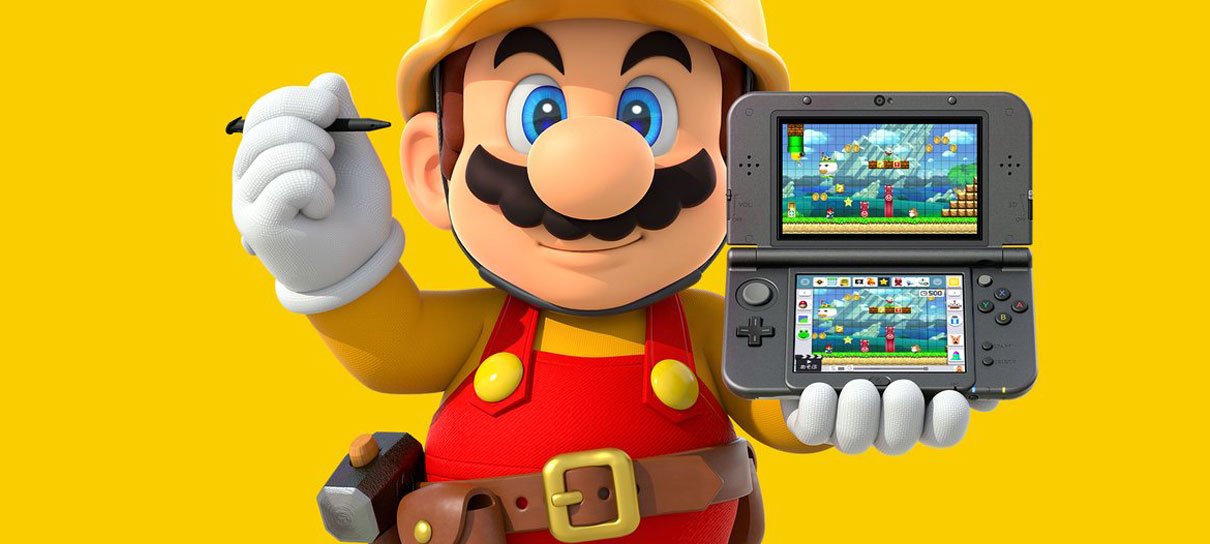 Mario Maker vai ganhar versão para 3DS