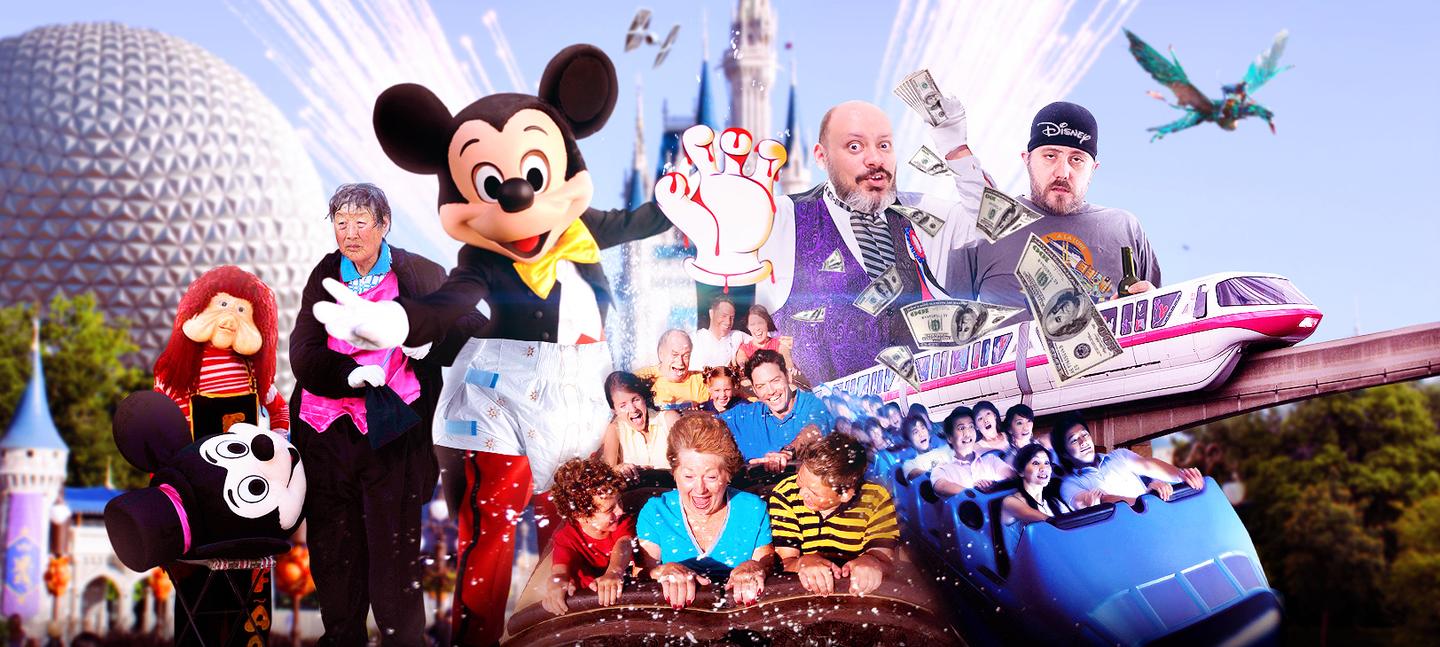 Bastidores da Disney Parques