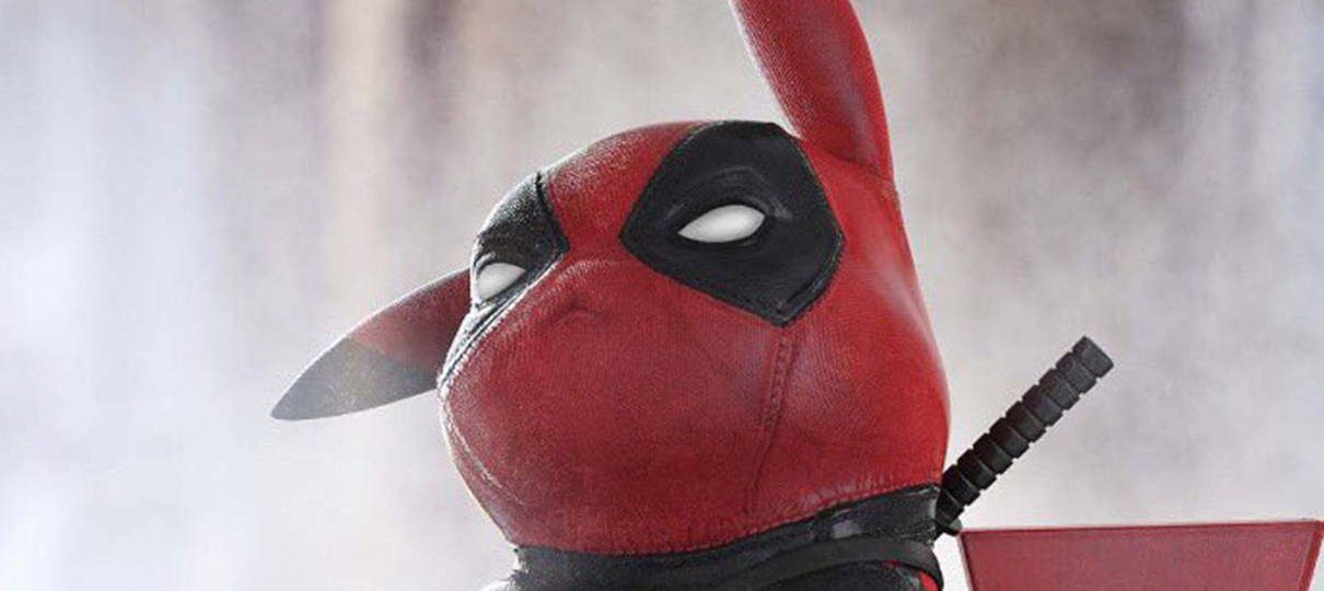 Ryan Reynolds compartilha imagem do Pikachu fantasiado de Deadpool