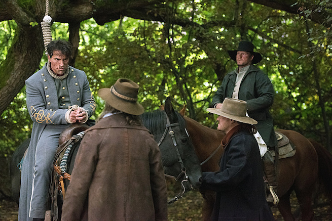 DC's Legends of Tomorrow --"Outlaw Country"-- Image LGN206a_0074.jpg -- Pictured: Johnathon Schaech as Jonah Hex  -- Photo: Dean Buscher/The CW -- ÃÂ© 2016 The CW Network, LLC. All Rights Reserved.