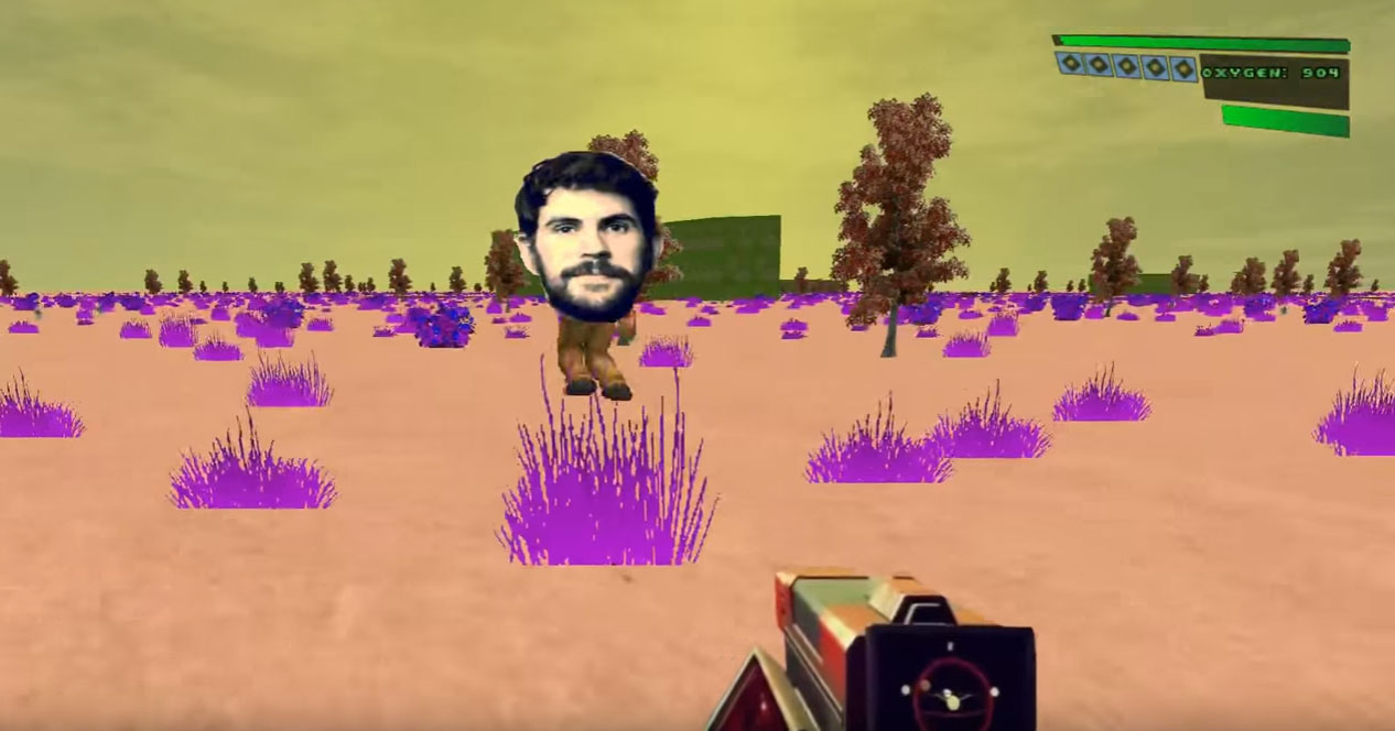 Alguém recriou No Man's Sky com os gráficos de Doom