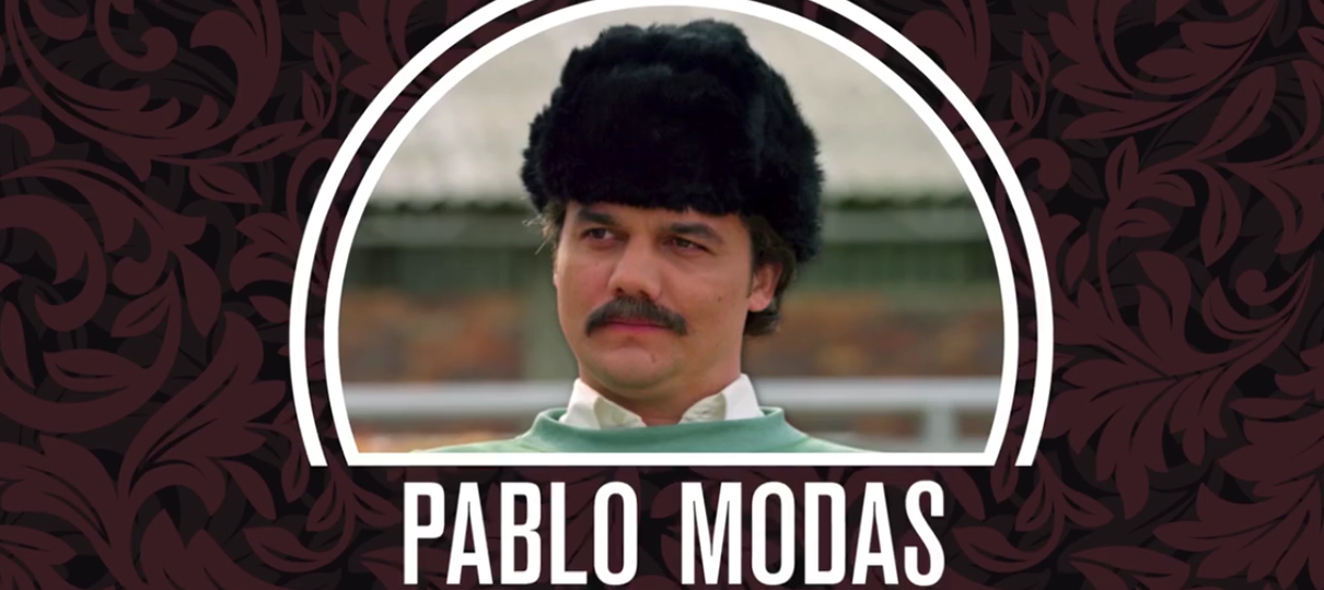 Netflix lança vídeo divertido sobre Narcos: "Pablo Modas - para traficantes com estilo"