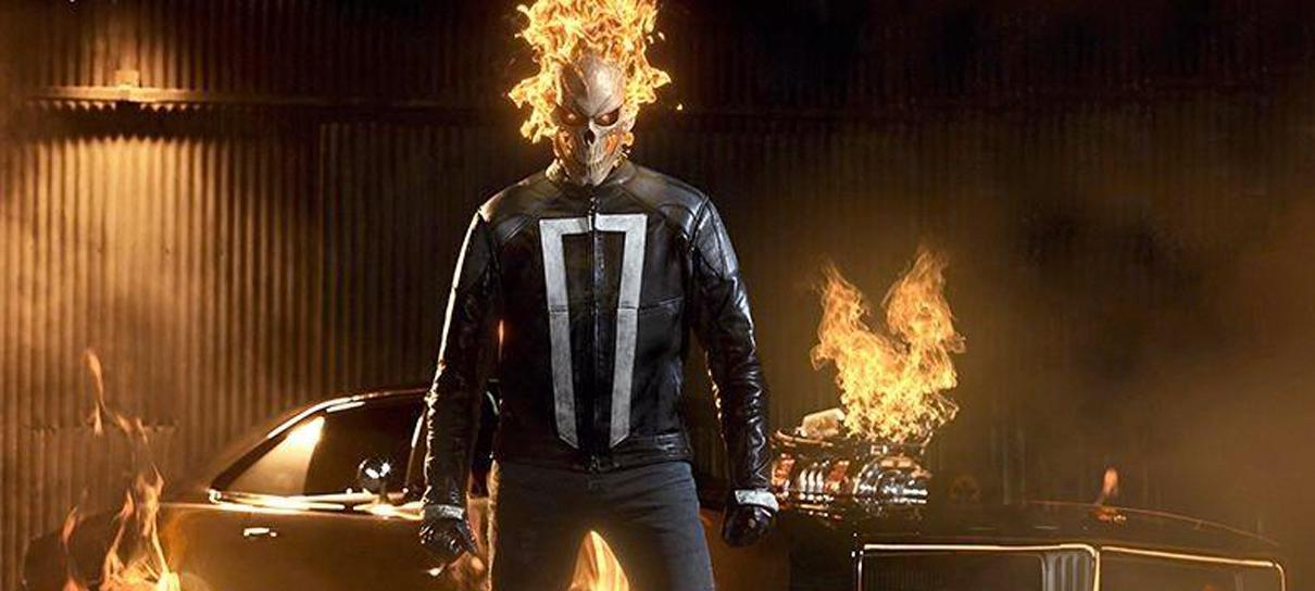 Agents of SHIELD | Nova foto mostra o Motoqueiro Fantasma em chamas
