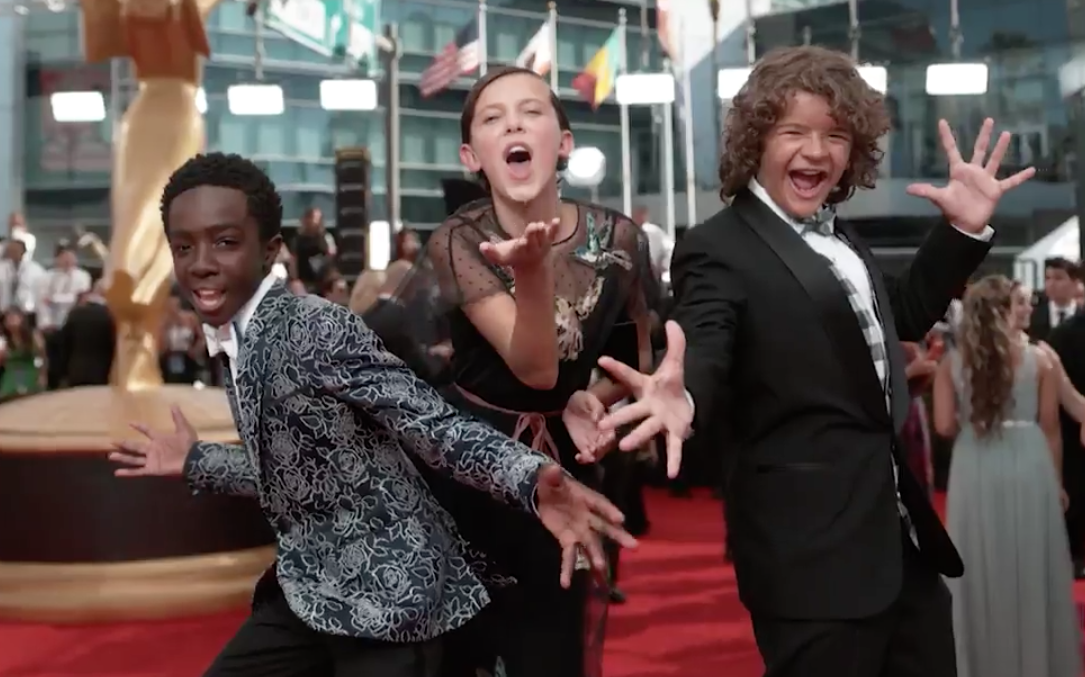 As crianças de Stranger Things brilharam no Emmy 2016